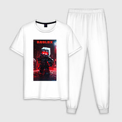 Мужская пижама Roblox red style
