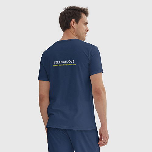 Мужская пижама Depeche Mode - Strangelove / Тёмно-синий – фото 4