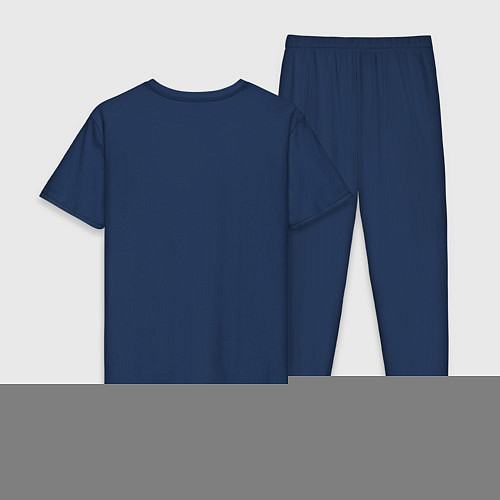 Мужская пижама Орлиная голова / Тёмно-синий – фото 2