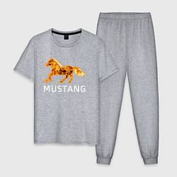 Мужская пижама Mustang firely art
