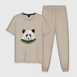Мужская пижама Медведь панда