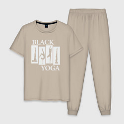 Мужская пижама Black yoga