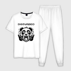 Мужская пижама Disturbed - rock panda