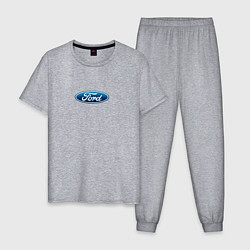 Мужская пижама FORD авто спорт лого