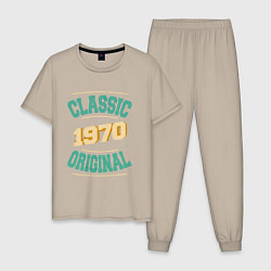 Мужская пижама 1970 классика