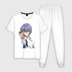 Мужская пижама Евангелион Рей Аянами и банка