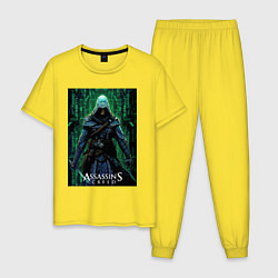 Мужская пижама Assassins creed стиль матрицы