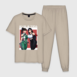 Мужская пижама Тифа и Ева girls fantasy
