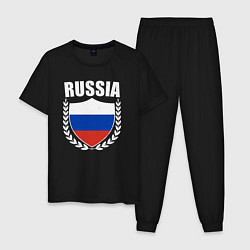 Мужская пижама Russian flag