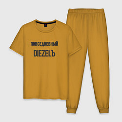 Мужская пижама Повседневный diezelъ