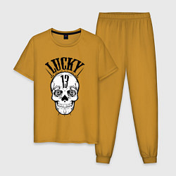 Мужская пижама Lucky skull