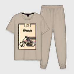 Мужская пижама Мотоцикл Yamaha