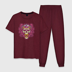 Мужская пижама Brain skull