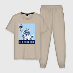Мужская пижама New York style