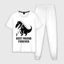 Мужская пижама Godzilla best friend