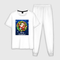 Мужская пижама Рождественское настроение