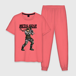 Мужская пижама Snake Solid soldier