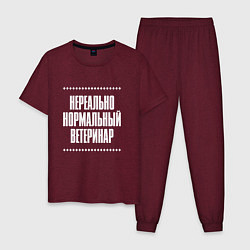 Мужская пижама Нормальный ветеринар нереально