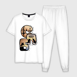 Мужская пижама Наследила в Питере