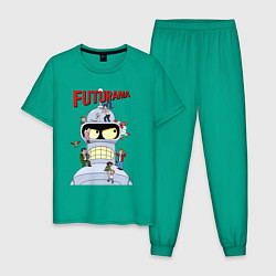 Мужская пижама Futurama all