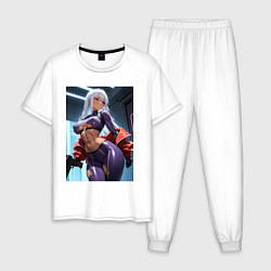 Мужская пижама Девушка-киллер с пистолетом