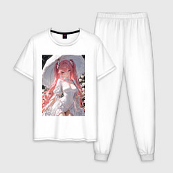 Мужская пижама Принцесса сидит под зонтиком