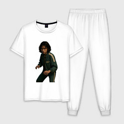 Мужская пижама Игрок 067 в стойке