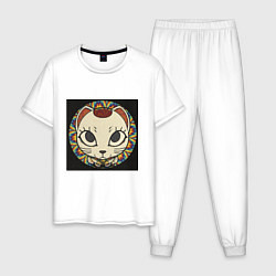 Мужская пижама Радужный Дандадан