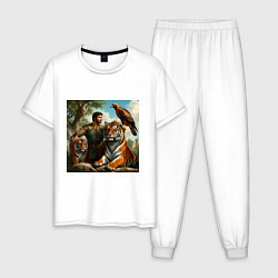 Мужская пижама Друзья грузинского витязя