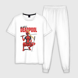 Мужская пижама Lady Deadpool
