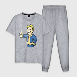 Мужская пижама Fallout vault boy