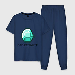 Мужская пижама Minecraft Diamond