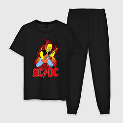 Мужская пижама AC/DC Homer