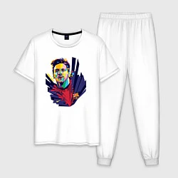 Мужская пижама Messi Art