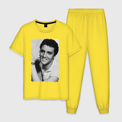 Мужская пижама Улыбка Элвиса