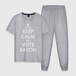 Мужская пижама Keep Calm & Vote Saxon
