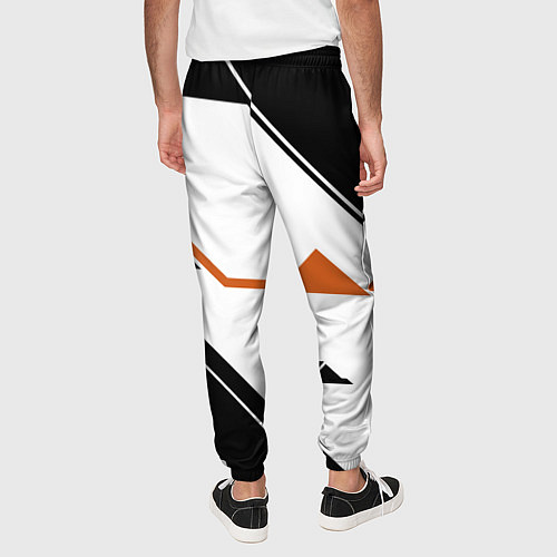 Мужские брюки CS:GO Asiimov P250 Style / 3D-принт – фото 4