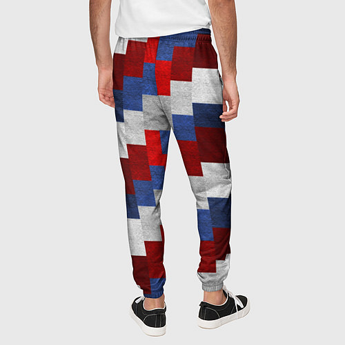 Мужские брюки Jeans color / 3D-принт – фото 4