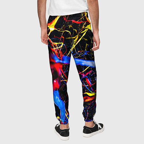Мужские брюки Краски / 3D-принт – фото 4