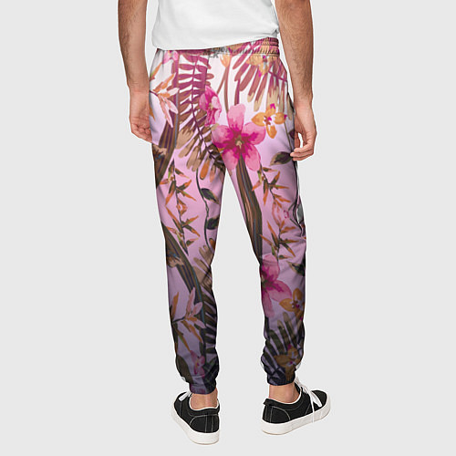Мужские брюки Hype Flowers / 3D-принт – фото 4