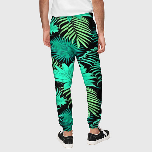 Мужские брюки Tropical pattern / 3D-принт – фото 4