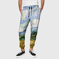 Брюки на резинке мужские Ван Гог Картина, цвет: 3D-принт — фото 2