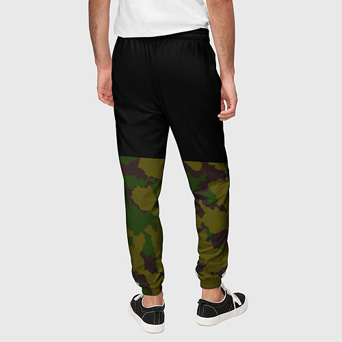 Мужские брюки Лесной Камуфляж 1 / 3D-принт – фото 4