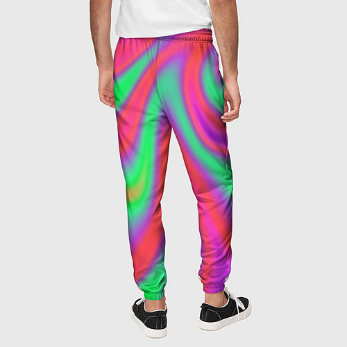 Мужские брюки Глянцевые краски / 3D-принт – фото 4