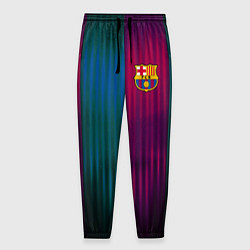 Брюки на резинке мужские Barcelona FC: Abstract 2018, цвет: 3D-принт