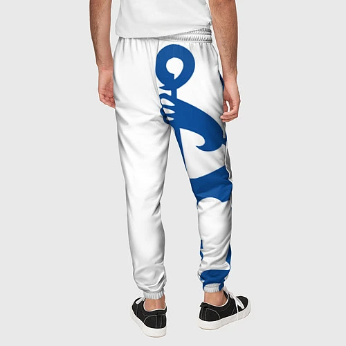 Мужские брюки FC Chelsea: White Lion / 3D-принт – фото 4