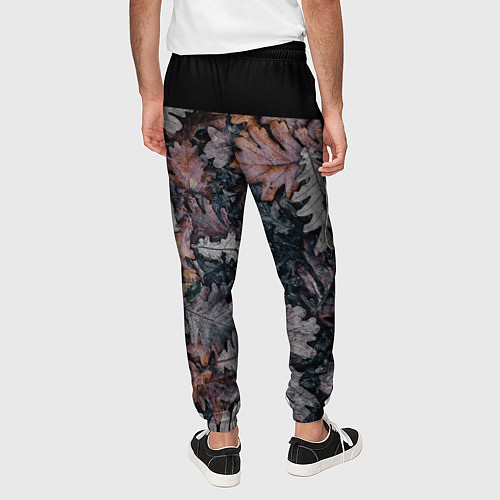 Мужские брюки Off-White: Dark Autumn / 3D-принт – фото 4
