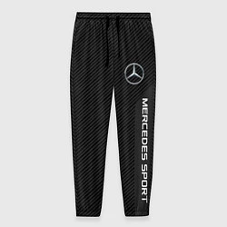 Брюки на резинке мужские Mercedes AMG: Sport Line, цвет: 3D-принт