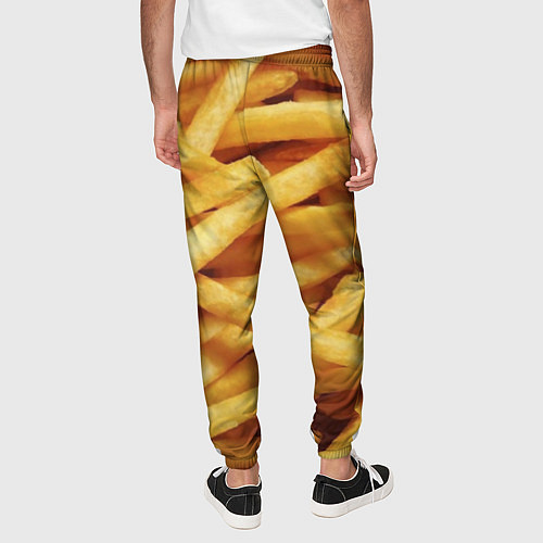 Мужские брюки Картофель фри / 3D-принт – фото 4