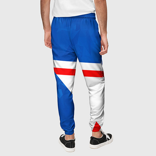 Мужские брюки KSI ICELAND STAR / 3D-принт – фото 4